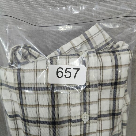 Turnbury Mens Large 33 100% Cotton Button Up Classic Core Norm Core Business - Picture 13 of 13